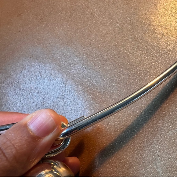 COS Atelier The Sphere Belt silver metal glam minimal quiet luxury creative - Picture 8 of 10